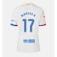 Barcelona Marcos Alonso #17 Vonkajší Ženy futbalový dres 2023-24 Krátky Rukáv